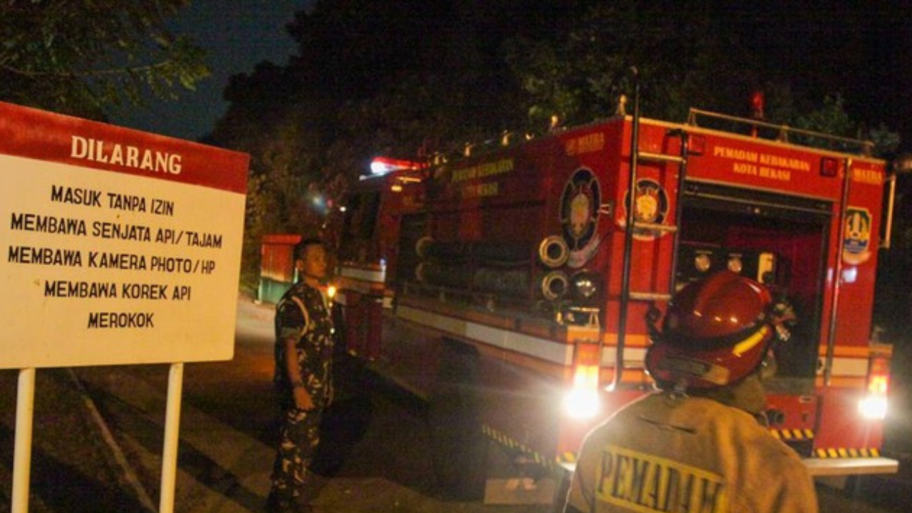 Diduga Gesekan Amunisi Kadaluwarsa Menjadi Pemicu Kebakaran Gudmurah Kodam Jaya