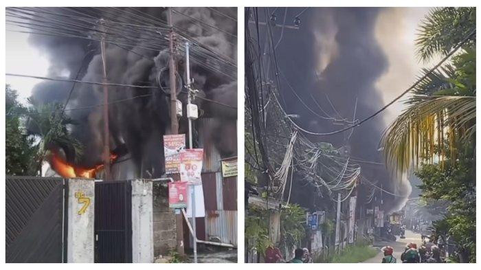 Kebakaran Lapak Rongsokan di Margocity Depok, Api Berhasil Dipadamkan