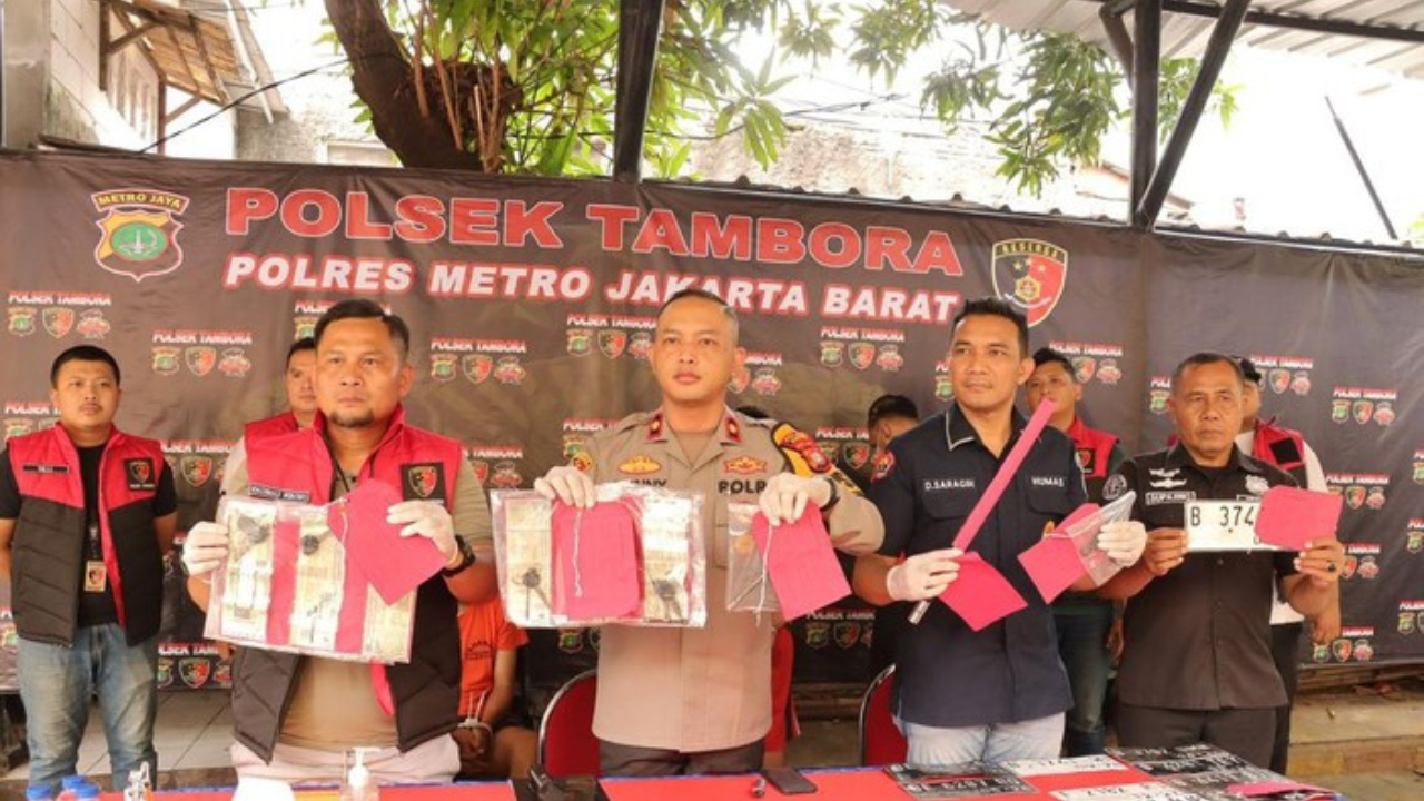 3 Bandit Motor Di Tambora Jual Hasil Kejahatan Buat Main Judi Slot-Beli Sabu