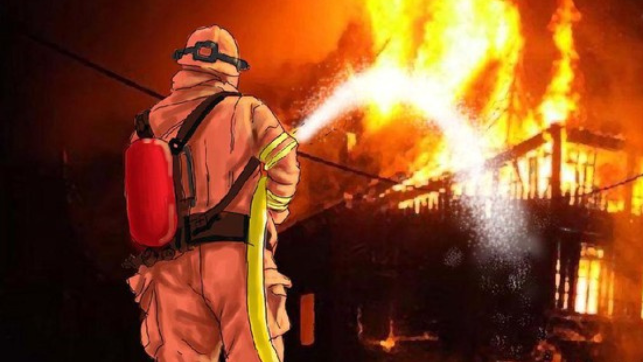 Bengkel di Cipayung Jaktim Kebakaran, 4 Unit Damkar Dikerahkan  
