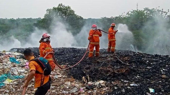 Diduga Membakar Sampah, TPA Seluas 5 Ribu Meter di Bogor Hangus Terbakar