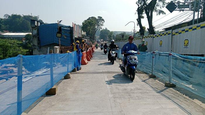  Sudah Kembali Normal, Jembatan Cikereteg  Jalur Bogor-Sukabumi Bisa Dilewati