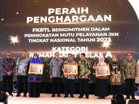 RSUD Tarakan Raih Penghargaan Prestisius sebagai Rumah Sakit (RS) Kelas A terbaik di Indonesia