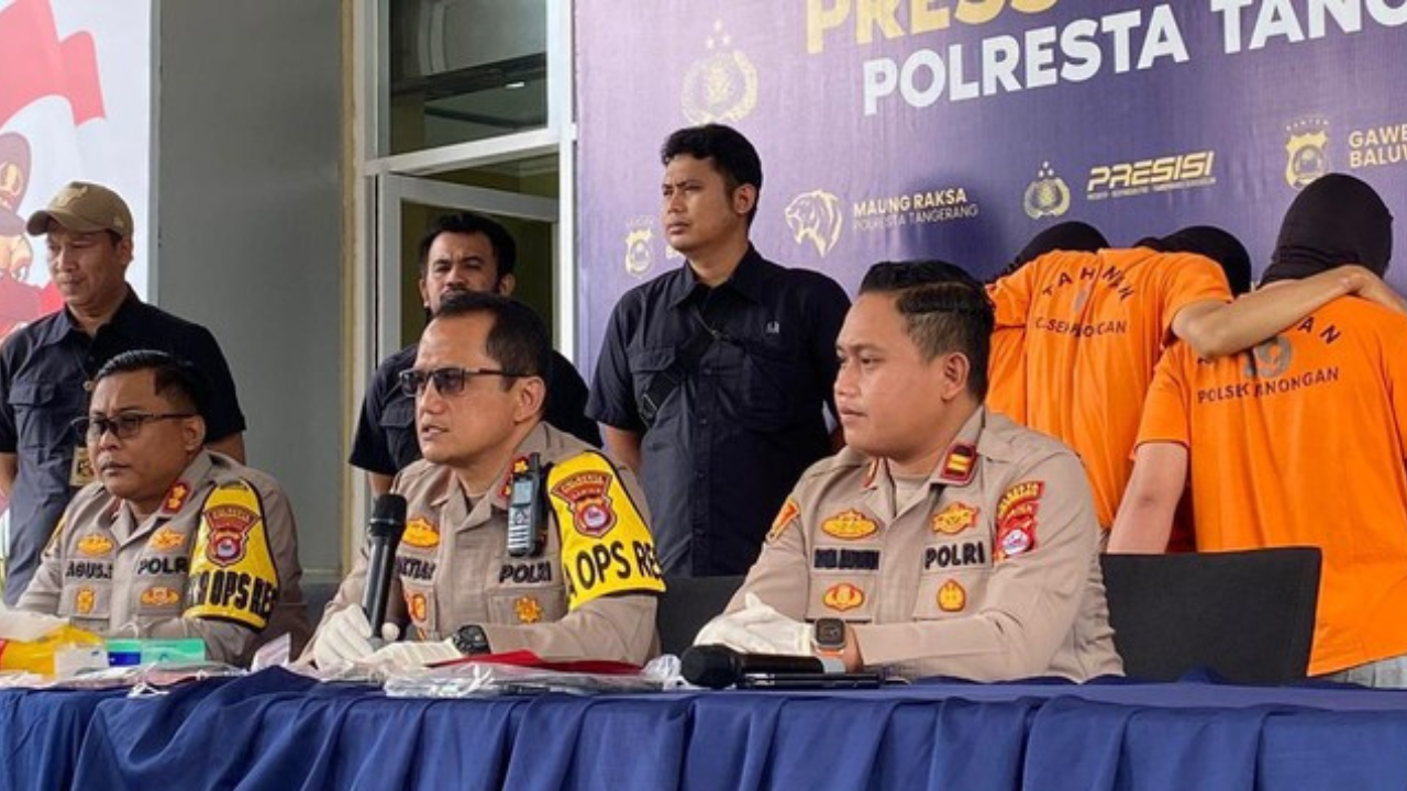 Polisi Tangerang Berhasil Tangkap 3 Orang Dan Bongkar Sindikat Curanmor