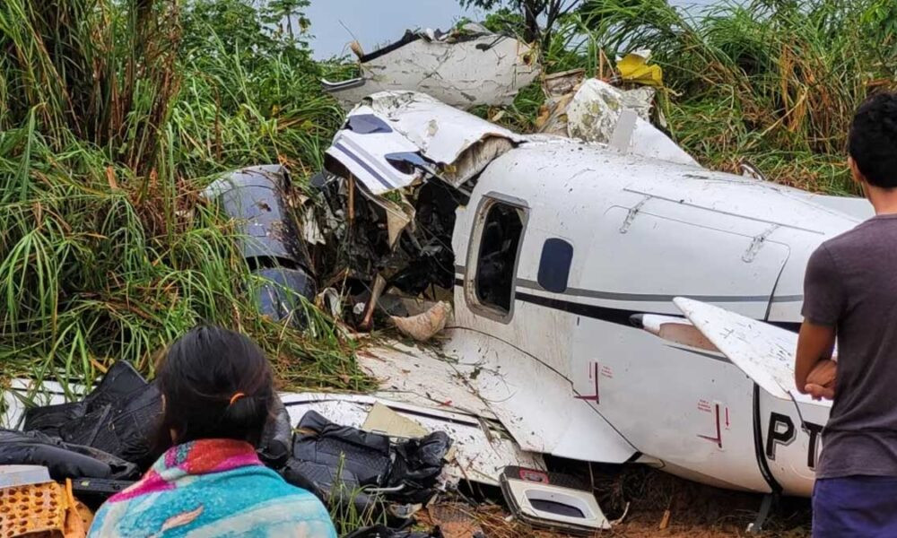 Pesawat Jatuh di Amazon Brazil Akibat Cuaca Buruk, 14 Orang Meninggal dunia